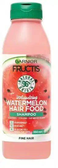 BIG W Fructis Hair Food Watermelon Shampoo 350mL offer