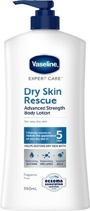 BIG W Vaseline Expert Care Body Lotion Advanced Strength 550mL - Very Dry Skin offer