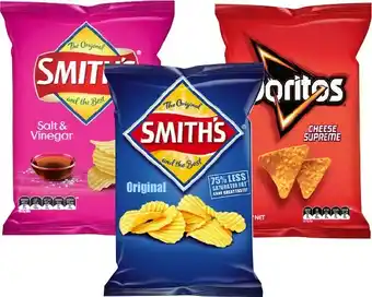 BIG W Smith’s Chip Varieties 170g offer