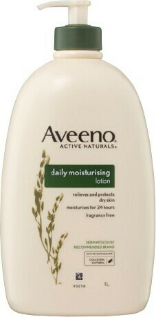 BIG W Aveeno Active Naturals Daily Moisturising Lotion 1L offer