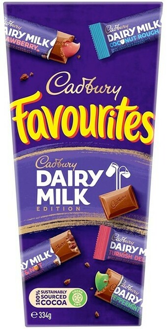 Cadbury Favourites Cadbury Dairy Milk Edition 334g
