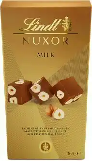 BIG W Lindt Nuxor Milk Chocolate 165g offer