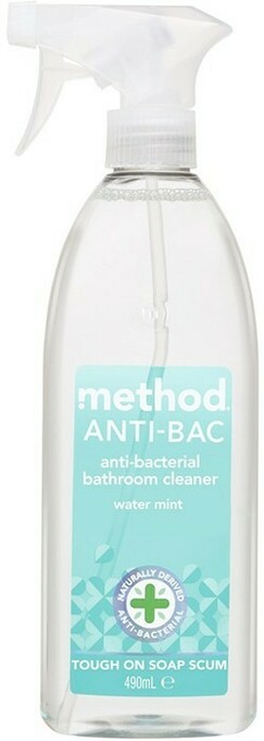 BIG W Method Anti-bac Bathroom Cleaner 490mL - Water Mint offer