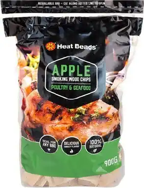 BIG W Heat Beads Smoking Wood Chips 900g - Apple offer