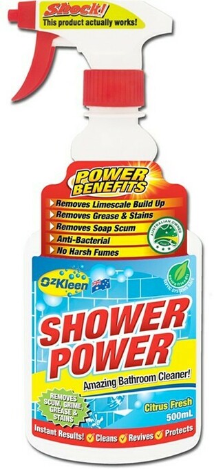 BIG W Ozkleen Shower Power Bathroom Cleaner 500mL offer