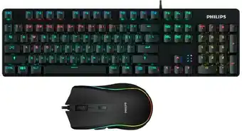 BIG W Philips Wired Gaming Keyboard and Wired Gaming Mouse offer