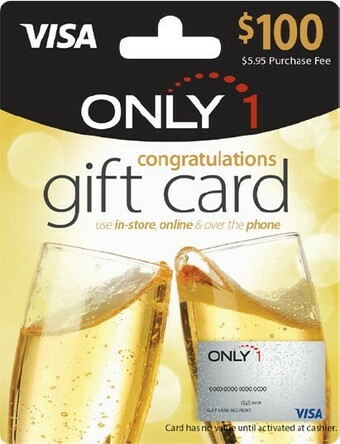 BIG W Only 1 Visa Congratulations $100 Gift Card offer