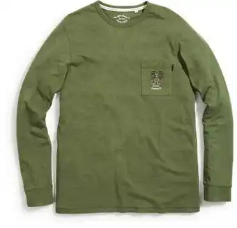 BIG W The 1964 Denim Co. Mens Long Sleeve Slub Graphic Tee - Green offer