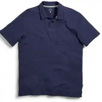 BIG W Allgood. Mens Miles Loose Fit Organic Polo - Navy offer