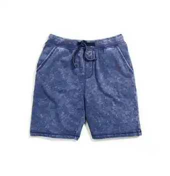BIG W K-D Kids Acid Wash Terry Shorts - Navy offer