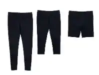 BIG W K-D Kids Bike Shorts, Cropped Leggings or Full Length Leggings Sizes 8-16 offer