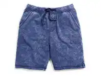 BIG W K-D Kids Acid Wash Terry Short Sizes 8-16 - Navy offer