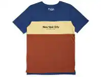 BIG W K-D Colour Block Tee Sizes 8-16 offer