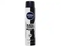 Direct Chemist Outlet Nivea Deodorant Aerosol Men Invisible Black and White 250ml offer