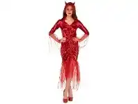 The Party People Shop Adult Costume - Red Devil Bride offer