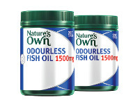 Direct Chemist Outlet Nature's Own Odourless Fish Oil 1500mg 200 Capsules offer