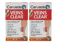 Direct Chemist Outlet Caruso's Natural Health Veins Clear 60 Tablets offer
