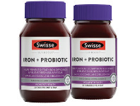 Direct Chemist Outlet Swisse Ultiboost Iron + Probiotic 30 Tablets offer