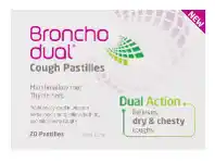 Direct Chemist Outlet Bronchodual Cough 20 Pastilles offer