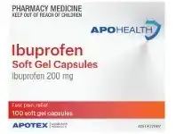 Direct Chemist Outlet Apohealth Ibuprofen 100 Soft Gel Capsules offer