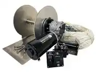 Road Tech Marine American Eagle Anchor Drum Winch Kit - 1400W for Boats Up to 30ft/9m offer