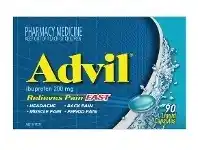 Advil Ibuprofen 200mg 90 Capsules