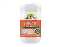 Star Discount Chemist Nature’s Way Activated Curcumin Turmeric Concentrate Clinical Strength 30 Tablets offer