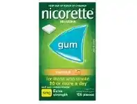 Star Discount Chemist Nicorette Nicotine Extra Strength Gum Fresh Fruit 4mg offer
