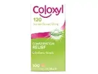 Star Discount Chemist Coloxyl120mg Constipation Relief 100 Tablets offer
