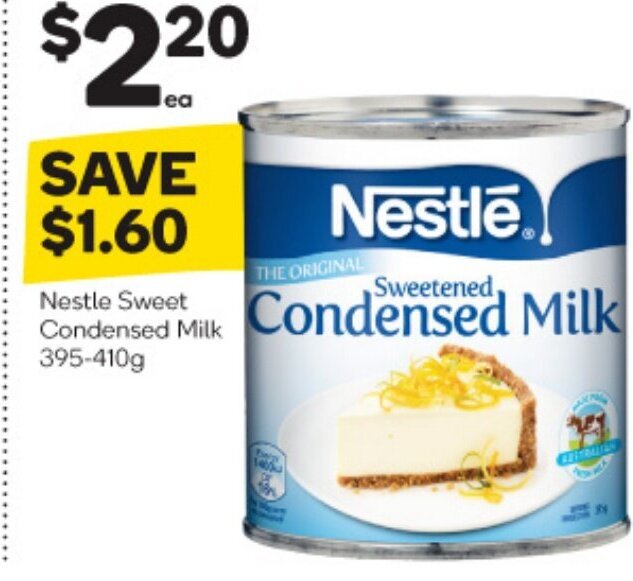 Nestle Sweet Condensed Milk offer at BIG W