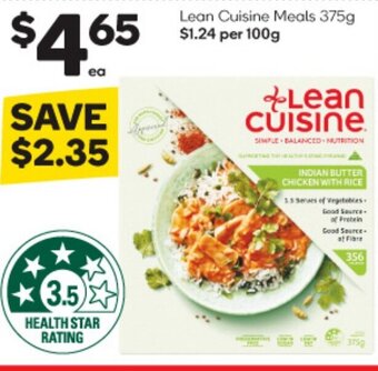 Lean Cuisine Meals 375g