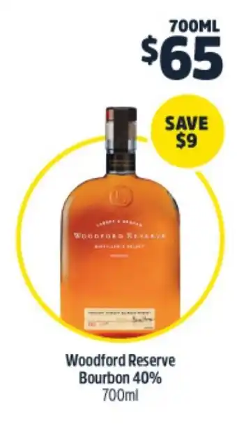 Woodford Reserve Bourbon 40% 700ml