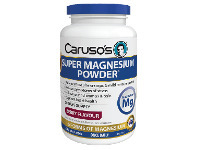 Direct Chemist Outlet Caruso's Natural Health Super Magnesium Powder Berry 250g offer