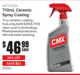 SuperCheap Auto MOTHERS 710mL Ceramic Spray Coating offer