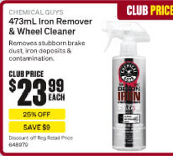 SuperCheap Auto CHEMICAL GUYS 473mL Iron Remover & Wheel Cleaner offer