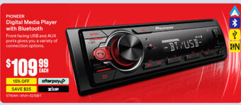 SuperCheap Auto PIONEER Digital Media Player with Bluetooth offer