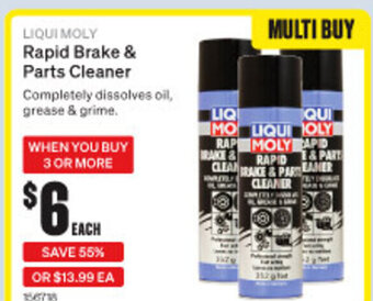 SuperCheap Auto LIQUI MOLY Rapid Brake & Parts Cleaner offer