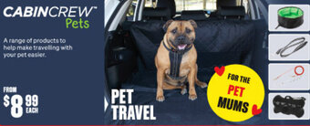 SuperCheap Auto PET TRAVEL offer