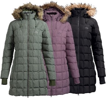 Anaconda Mountain designs women’s liberty goose down hooded jacket offer