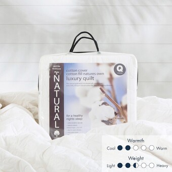 Pillow Talk Penthouse 350gsm cotton quilt by hilton offer