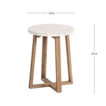 Hazel side table by m.u.s.e.