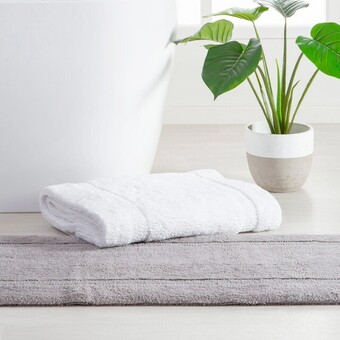 Pillow Talk Resort reversible bath runner by m.u.s.e. offer