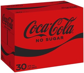 IGA Coca‑cola 30x375ml selected varieties offer