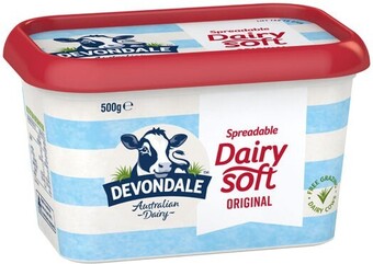 IGA Devondale spreadable butter 500g selected varieties offer