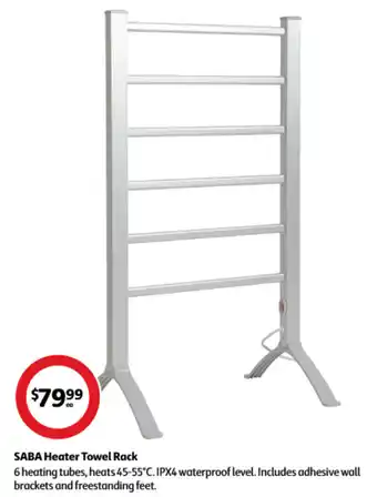 Coles SABA Heater Towel Rack offer
