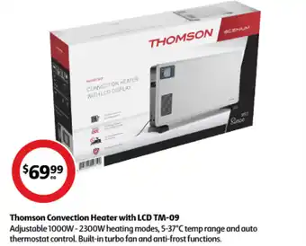 Coles Thomson Convection Heater with LCD TM-09 offer