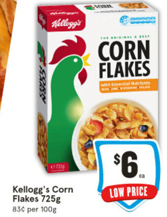 IGA Kellogg's Corn Flakes 725g offer