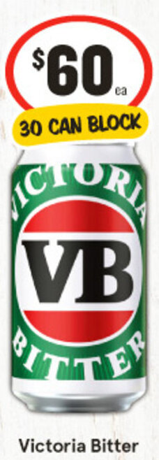 IGA Victoria Bitter offer