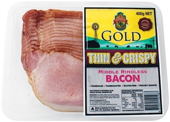 Woolworths Bertocchi gold bacon varieties 400g – from the fridge offer
