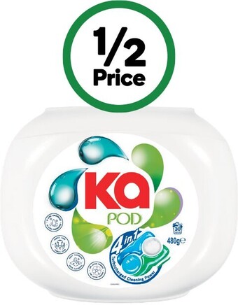 Woolworths Ka laundry capsules pk 45 offer